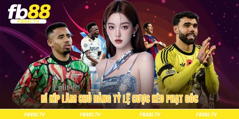 Bí kíp làm chủ bảng tỷ lệ cược kèo phạt góc 