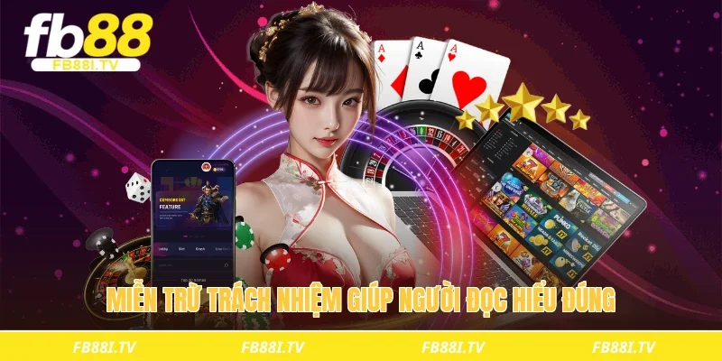 Miễn trừ trách nhiệm giúp người đọc hiểu đúng